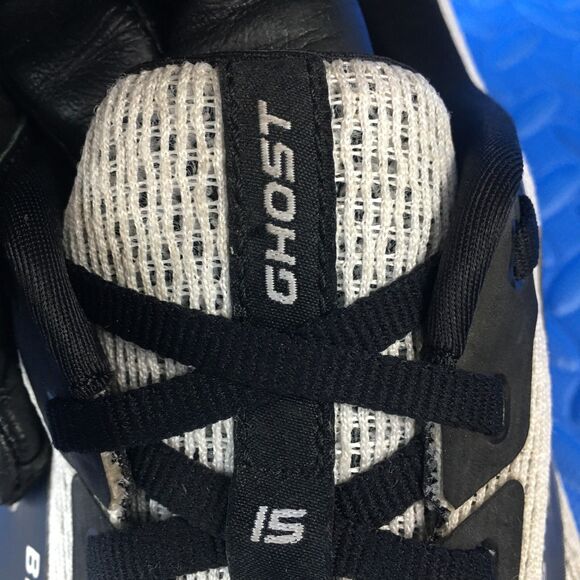 Brooks Ghost 15 Mens Shoes Size 14D White Comfortable Running Sneakers - Picture 10 of 11